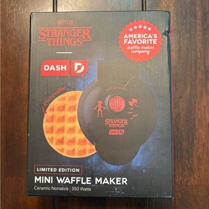 Stranger Things Limited Edition Dash Mini Waffle Maker